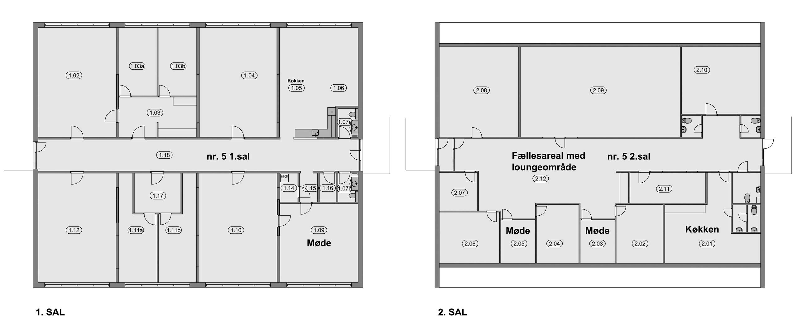 GGC Lejemålsoversigt 1-2. sal 2023